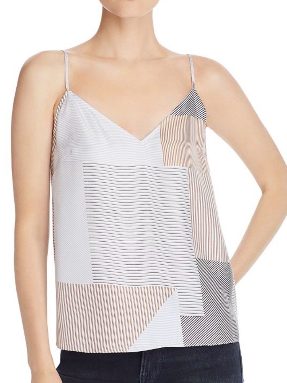 FRAME Powder Multi Silk Cami size Small